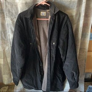 Corduroy fleece lined jacket